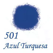 Tinta Nankin Acrilex 519, 20 Ml, Color Blanco 501, Azul Turquesa