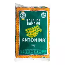 Bala De Banana Natural 500g - Antonina
