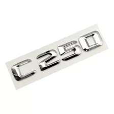 Emblema De Letras Cromadas C180 4matic Para Mercedes- Benz