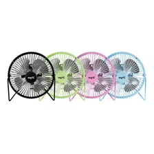 Mini Ventilador Usb Nisuta Escritorio Apto 220v Colores