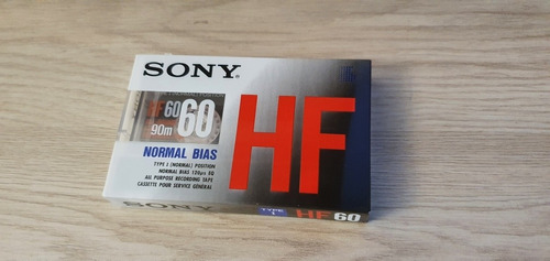 Fita K7 Sony Fh 60 Nova Lacrada!!