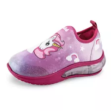 Zapatillas Unicornio Space Wave 3.0 Fucsia Niña Bibi