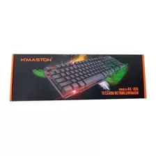 Teclado Retroiluminado Gaming Keyboard H'maston - Ak 600