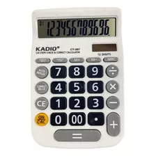 Calculadora Kadio Ct 307, 12 Digitos ,escritorio, Oficina.