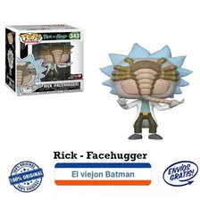 Figura De Acción Rick Sanchez Facehugger De Funko Pop! Animation