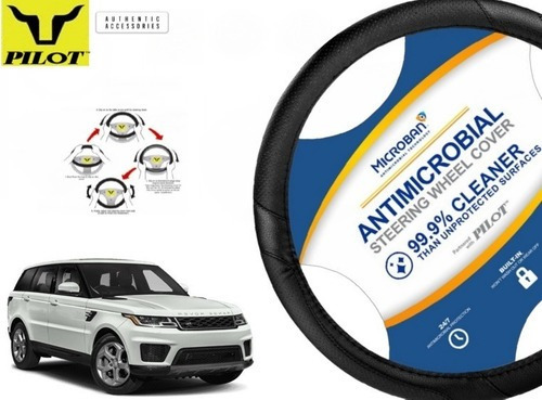 Cubrevolante Negro Antimicrobial Range Rover Sport 2023 Foto 2