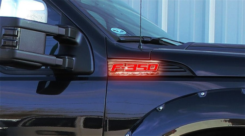 Emblemas Iluminados Para Ford F-350 Super Duty 2011-2013 . Foto 7