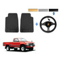 Tapetes 3d Logo Chevrolet + Cubre Volante Pickup S10 82 A 93