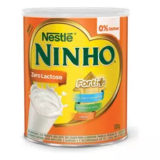 Leite Ninho Zero Lactose Forti+ Composto Lácteo Lata 380g