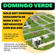 Ventas De Solares Económico En Villa Mella Con Título Al Día