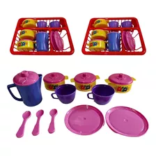 Brinquedos De Cozinha Kit 2 Escorredor De Louça Infantil