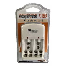 Cargador Universal Pilas Recargables Aa Aaa Y 9v Marca Anera