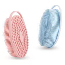 Body Scrubber 4pcs Silicona Ducha Corporal Silicona Loofah