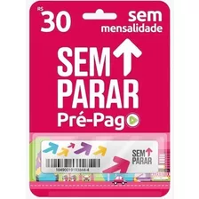 Tag Sem Parar Pré-pago Ganhe 30 Reais Sem Mensalidade