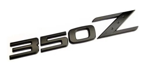 Emblema 350z Nissan 350z Autoadherible Cromado Y Negro 1 Pza Foto 5
