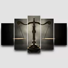 Quadros Decorativos Advogado Balança Justiça Mdf