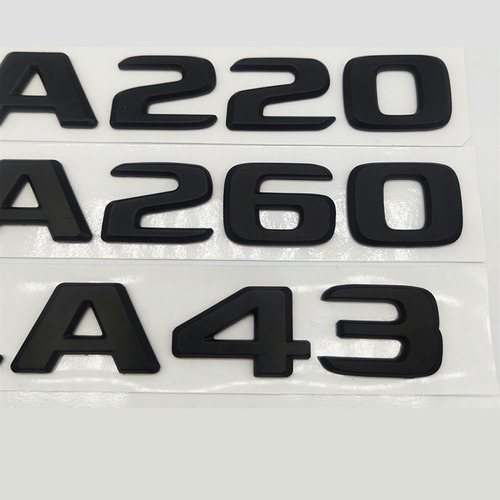 3d Abs Letter Badge 4matic Logo Sticker Para Mercedes- Benz Foto 3