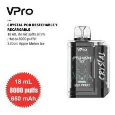 Vpro Crystal 8000 Puffs Desechable 5%