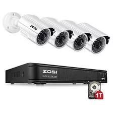 Zosi 8 Channel Hd Tvi 720p Video Security Camera System