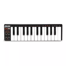 Controlador Profissional Akai Lpk 25 Teclado Midi Usb Mini Cor Preto