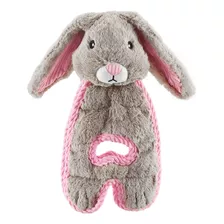 Charming Pet Cuddle Tugs Bunny - Juguete Chirriante Para Per