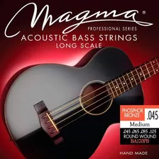 Set De Cuerdas Para Bajo Acústico Magma Strings 045-105