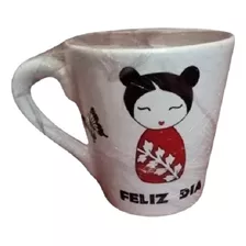 Taza De Cerámica Cónica - Feliz Día Mamá 