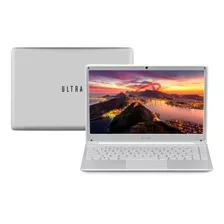 Notebook Ultra Multilaser Ub430 Processador Intel Core I3 - 7020u, 4gb De Memória Ram, 120gb Ssd, Tela 14,1 Pol. Hd, Com Tecla Netflix, Placa Gráfica Intel Hd Graphics 620, Prata, Windows 10 Home