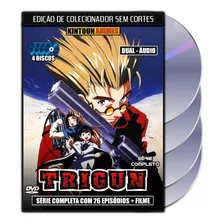 Trigun Série Completa E Dublada Em Dvd (dual-áudio)