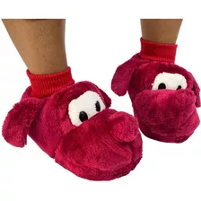 Pantufas Infantil Bichos Menino 3d Animais Europa Oferta