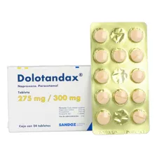 Dolotandax 275 Mg/300 Mg 24 Tabletas