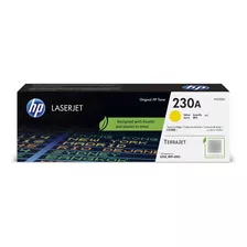 Toner Hp Laserjet 230a W2302a Amarillo Rendimiento 1800 Pags