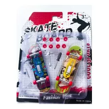 Kit 02 Skate Dedo + Acessórios Troca Rodas