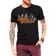 Camiseta Motorcycle Harley Davidson Evolution Plus Size