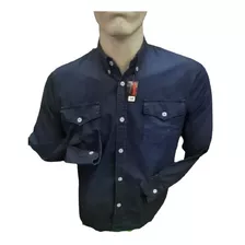 Camisas Jeans Manga Larga Tallas Xs - M Para Hombre