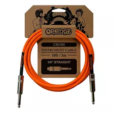 Cable De Intrumentos Plug 3 Metros Orange Ca034 