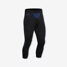 Pantalón Térmico Esquí Sin Costuras Negro/azul Para Hombre B