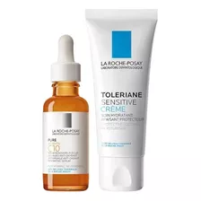 Combo La Roche Posay Serum C10 + Toleriane Sensitive 40ml