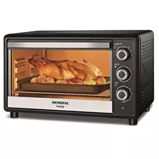 Forno De Bancada Elétrico Mondial Family 2 Fr-17 36l Preto 220v