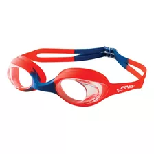 Gafas Finis Swimmies Para Aprender A Nadar Para Niños, Rojas