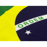 Bandeira Do Brasil Oficial Dupla Face (1,28 X 0,90)