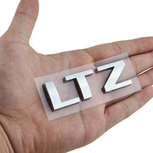 Set Of 2 Chrome Ltz Letter Nameplate Emblem Badge   For... Foto 5