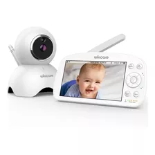 Monitor De Bebe De Video Con Camara Audio Y Bateria 5000 Mah