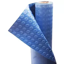 Piso Moeda De Borracha Anti Ruido 3mm 12.00x80cnt Azul