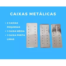  Caixas Metálicas Para Esterilizar Material Odontológico