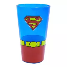 Copo Vidro Superman 450ml D.c/ Liga Da Justiça /licenciado
