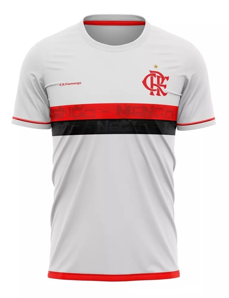 Camisa Flamengo Dry Branca Approval Oficial - Masculino