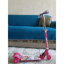 Barbie Scooter Original, Tres Ruedas Con Luces