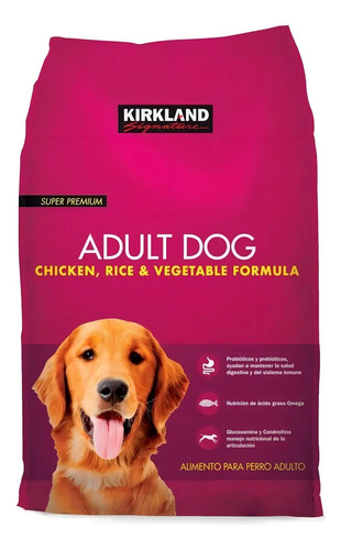 Croquetas Perro Pollo/arroz 18.1 Kg Kirkland Signature