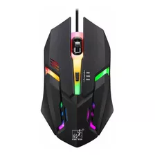 Mouse Gamer Barato K2 Rgb Con Cable 800/1200/1600 Dpi